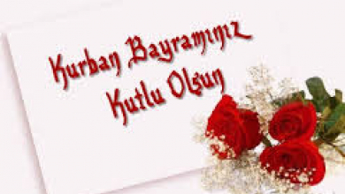 Kurban Bayramınız Kutlu Olsun...