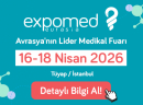 EXPOMED EURASİA 2026 İÇİN STANT ALANI SATIŞLARI BAŞLADI!