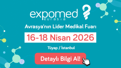 EXPOMED EURASİA 2026 İÇİN STANT ALANI SATIŞLARI BAŞLADI!