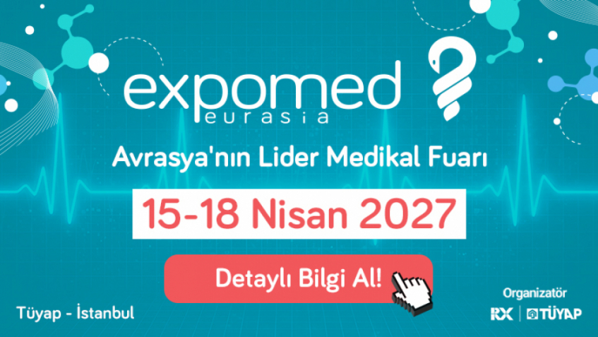 EXPOMED EURASİA 2027 İçin Stant Alanı Satışları Başladı!