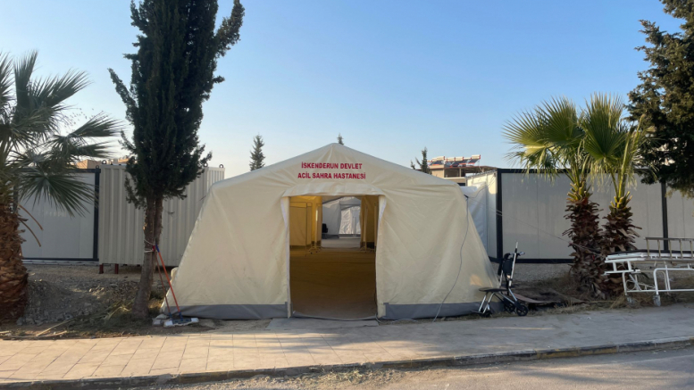 Tıbbi Cihaz Sektörü Sahra Hastanesi